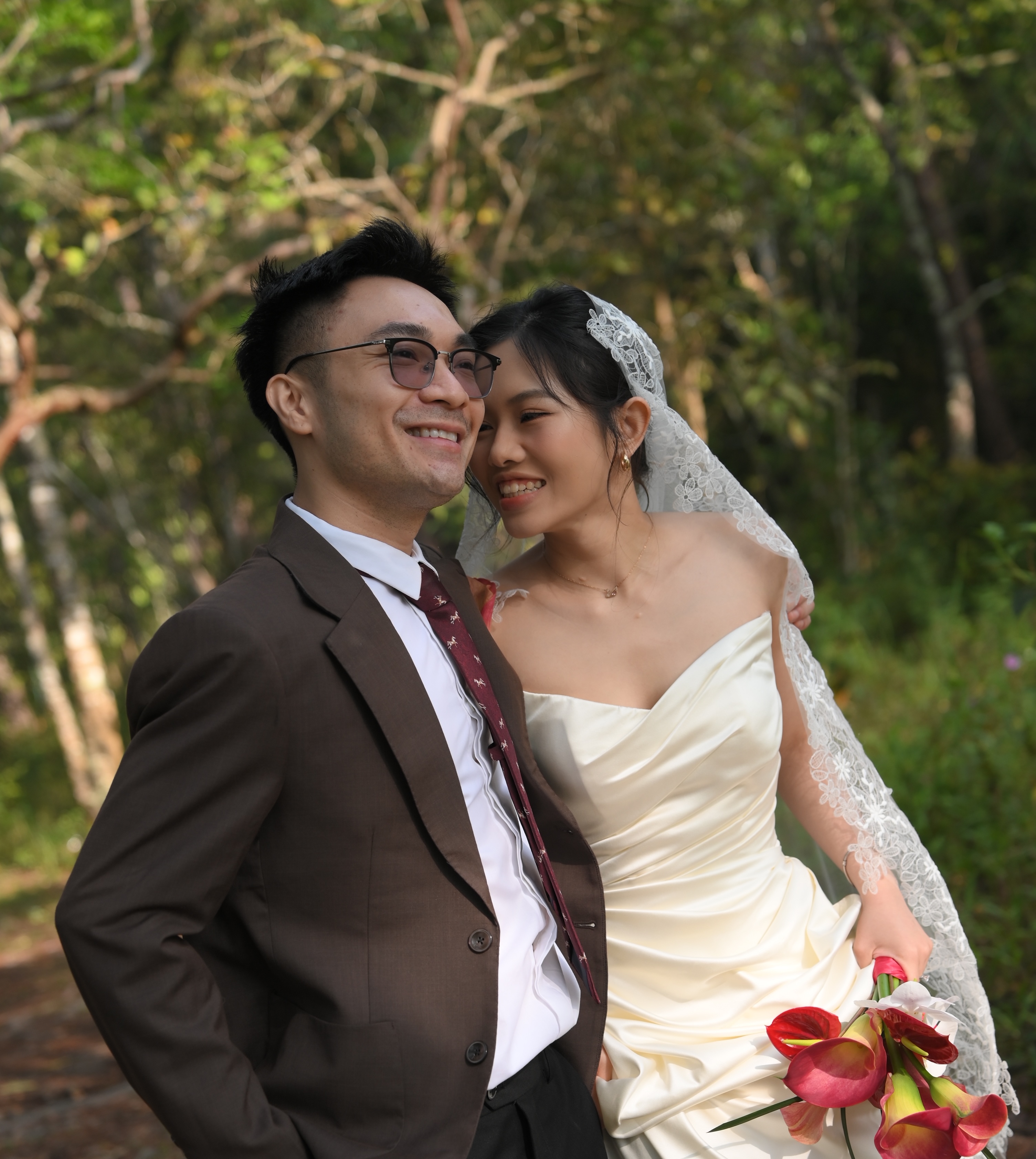 Tan and Thao in Da Lat